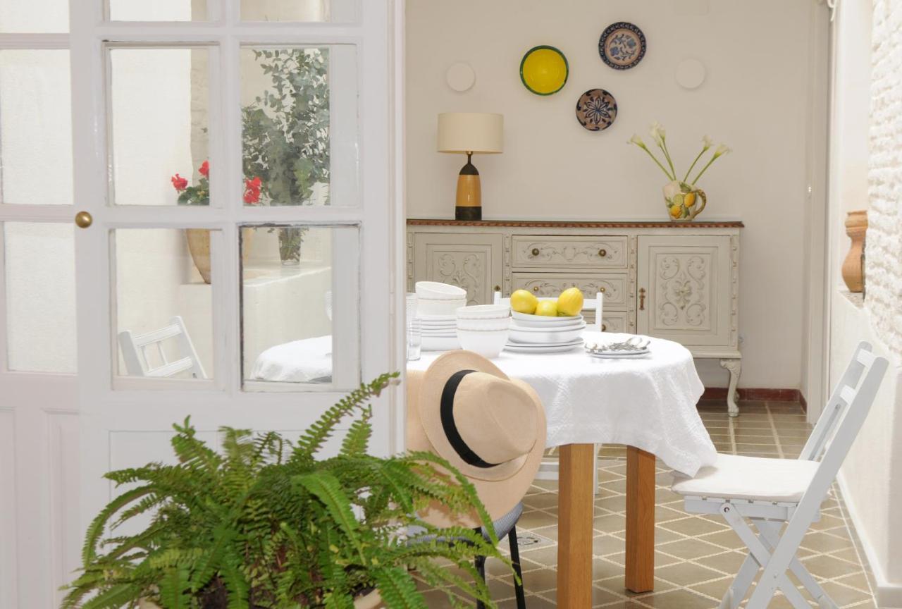 Casa Leon Blanco Carmona Reformada Centrica Con Chimenea Y Terraza Con Vistas Villa Buitenkant foto