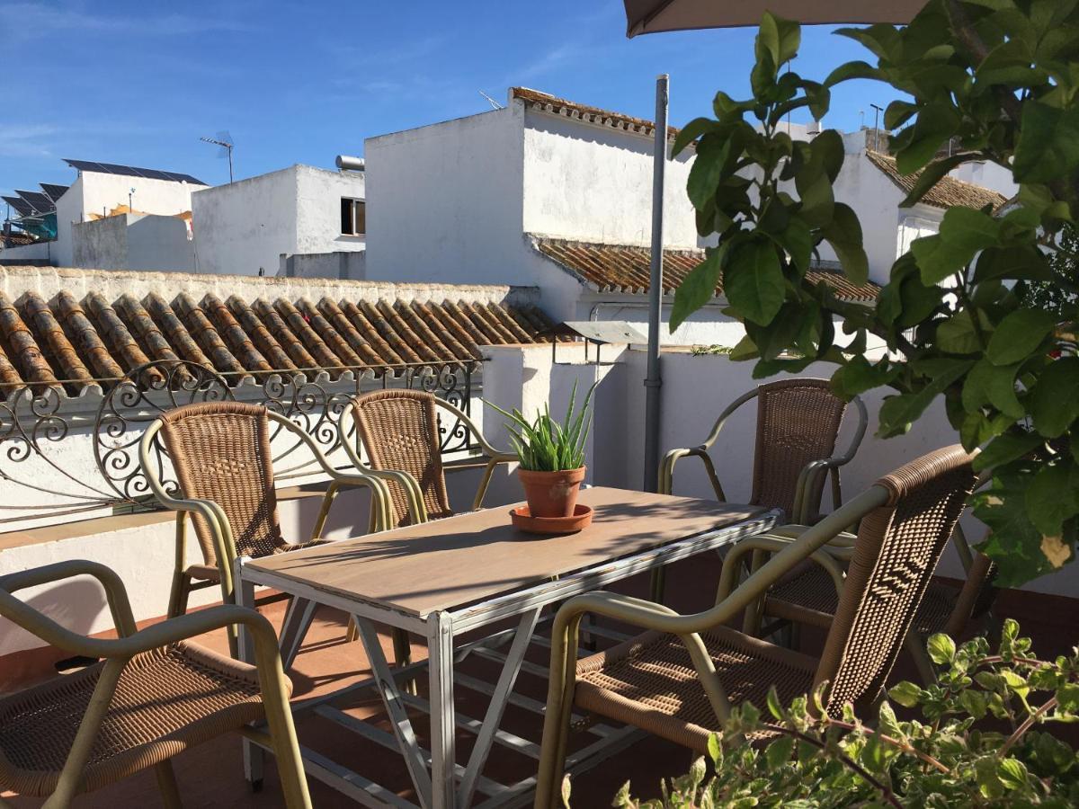 Casa Leon Blanco Carmona Reformada Centrica Con Chimenea Y Terraza Con Vistas Villa Buitenkant foto